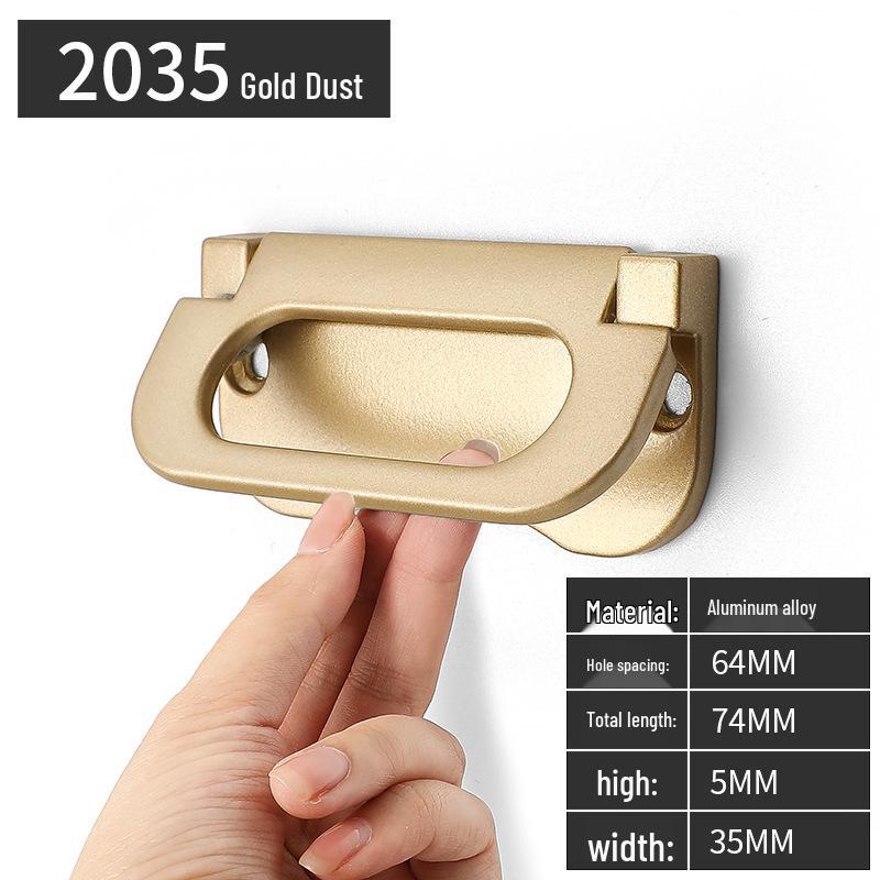 Moderner europäischer Stil, unsichtbarer Schrankgriff ohne Bohren