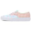 Authentic Plaid Low-Top Skate Shoes Unisex Sneaker Blue Pink VN0A5KRDASX