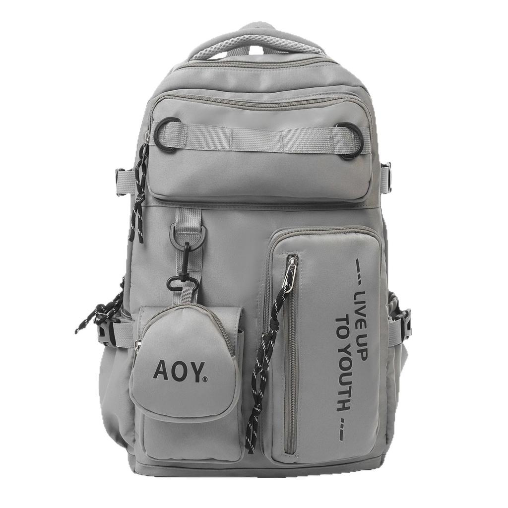 Schoolbag wholesale new trendy cool men and women backpack large capacity travel leisure backpack fashionable versatile student bag