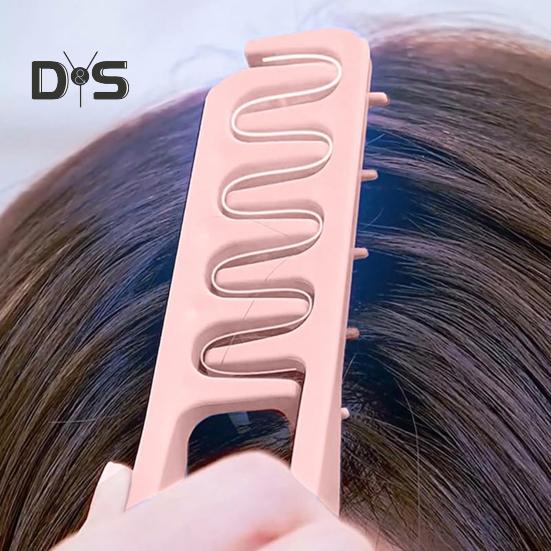 Pettine per Styling Soffice Onde Aumenta Volume Massaggio del Cuoio Capelluto Pettine per Acconciatura Soffice Strumento per Lisciare i Capelli per Tutti i Tipi di Capelli