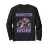 Monster Truck Are My Jam Monster Truck Mom Mother's Day Long Sleeve T-Shirt