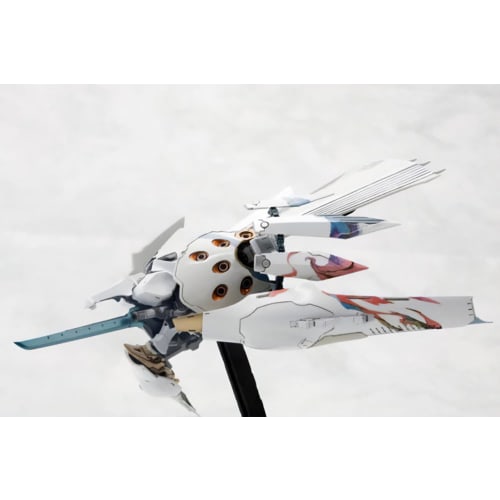 Kotobukiya Ikaruga Hitekkai Silver White, Total Length Approximately 155mm, 1/144 Scale Plastic Model
