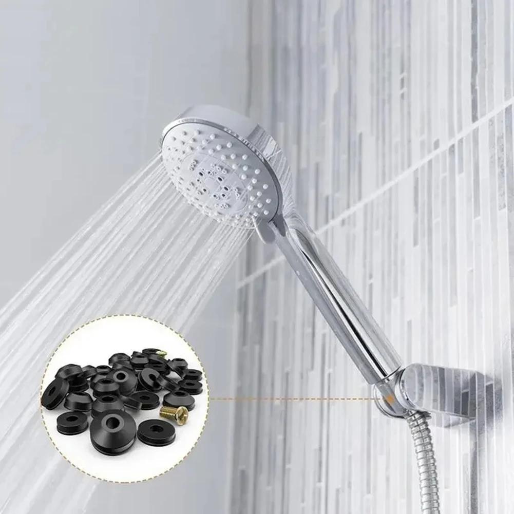 58pcs Faucet Washer Set Rubber Pipe Faucet Sealing Washers O-rings For Kitchens Bathrooms Toilets Faucet Replacement Washers