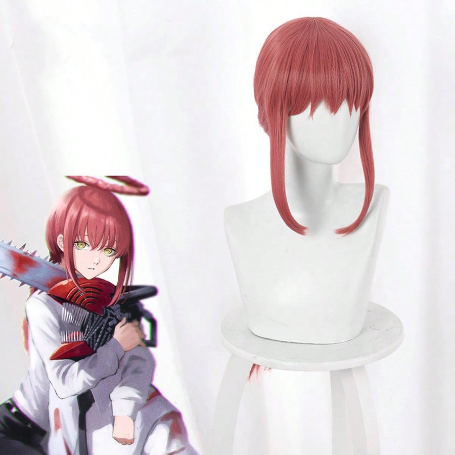 

Длинный Темно-розовый Парик Синтетический Аниме Косплей Парики С Одной Косой Термостойкий Косплей Синтетические Парики Вечеринка на Хэллоуин