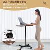KLD Standing Desk for Side Bedside Sofa Bedroom Coffee Laptop Projector Easy Suitable for Meeting and Paraffin Wood Finish Laptops, Table, Table,