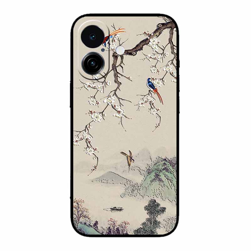 3D Emboss Case For iphone 17 2025 Phone Case Coque Flowers Black Silicone Soft Back Cover For iphone 17 5G Case 6.3" Funda Shell