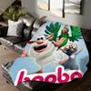 Manta de dibujos animados linda B-Boo B-Ba Para Sofá Oficina Cama Avión Viaje Dormir Leer Relajarse Acampada Suave Y Cálida