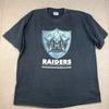 Raiders Shirt Men’s XL Black Fan Convention Sitting Reaper Football Graphic Tee
