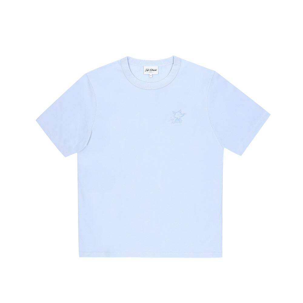 Maison KiTsune BarisTa Fox PrinT T shirT 0472 QU01101KJ7013 0472 (XS)