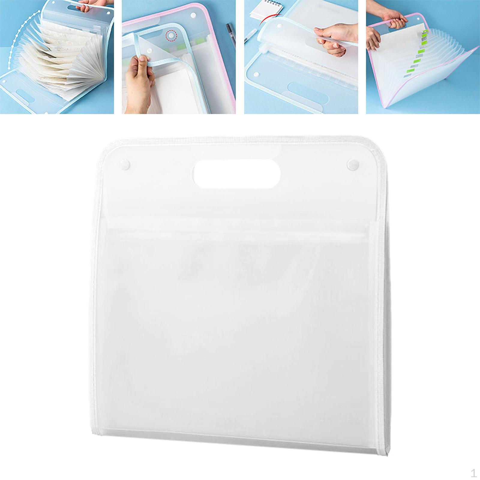 

Портативная папка-аккордеон формата А4, 13 слоев, большая вместимость, многофункциональная сумка для документов