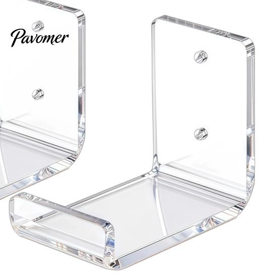 Platzsparendes Wandregal Acryl-Skateboardhalterung, Horizontale Snowboard-Displayhalterung, Transparenter Sportgeräte Robuster Longboard-Halter,