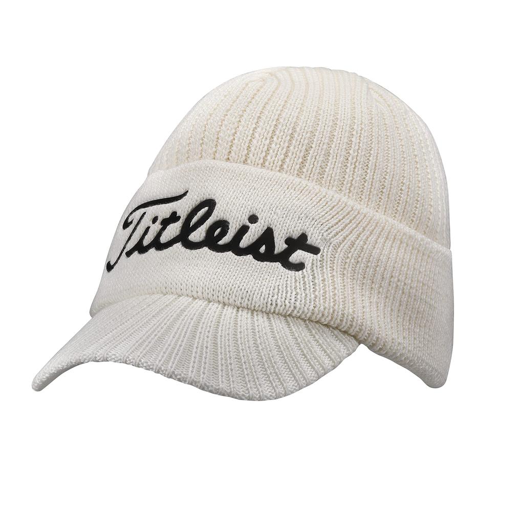 Titleist Visored Knit Cap HW1CVK-WT White Free Size