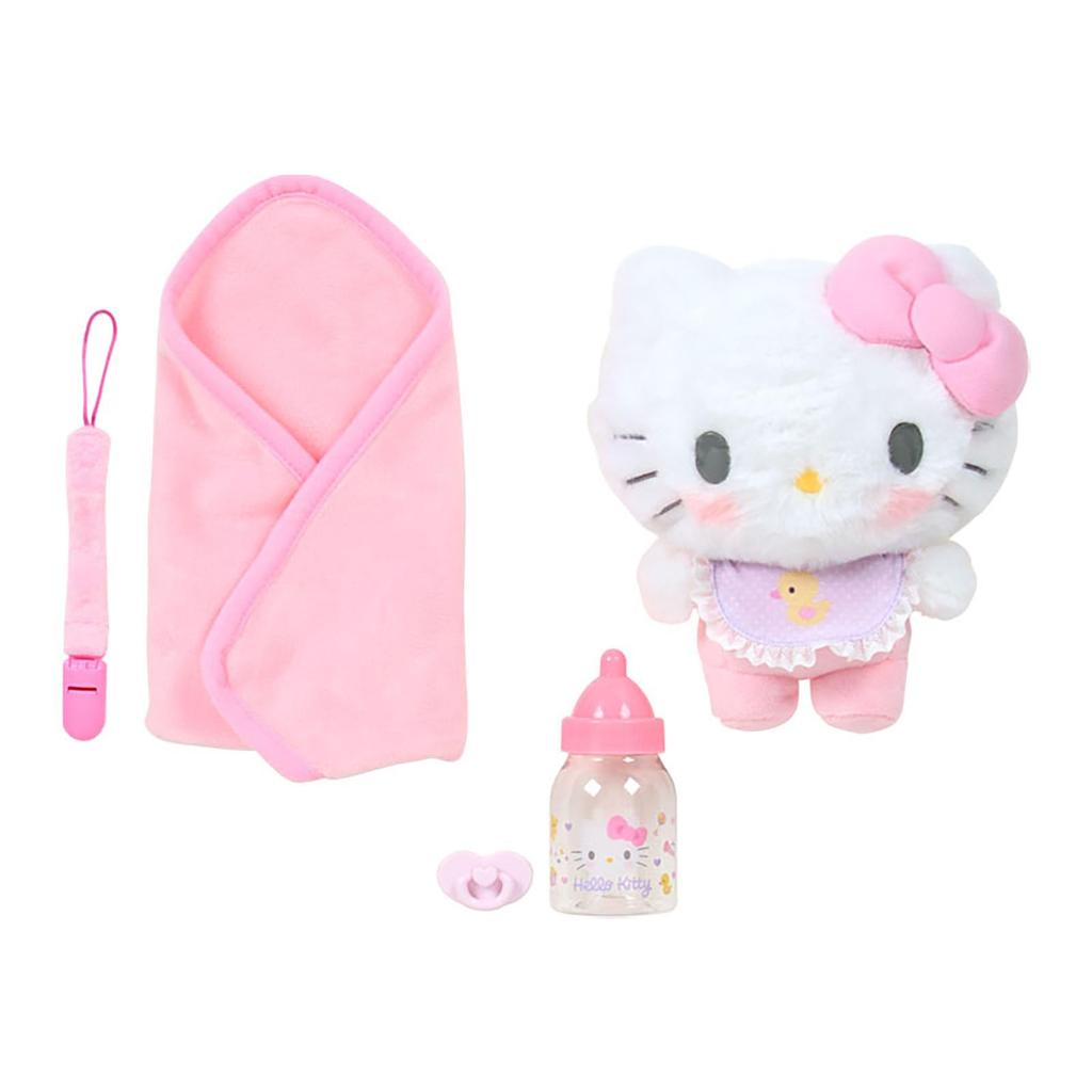 Sanrio Plush Care Set Hello Ages 3 and 199222 (Baby) Kitty, Up,