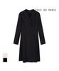 ECOLEDEPARIS Asymmetrical Collar Dress_Rb32Woce31Z