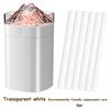 New Portable Air Humidifier Volcanic Crack 400ml USB Home Desktop Led Nightlight Spray Air Humidifier Small Large Fog