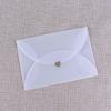 Postcard White For Card Sulfuric Acid Paper Envelopes For DIY Semi-transparent Paper Envelopes