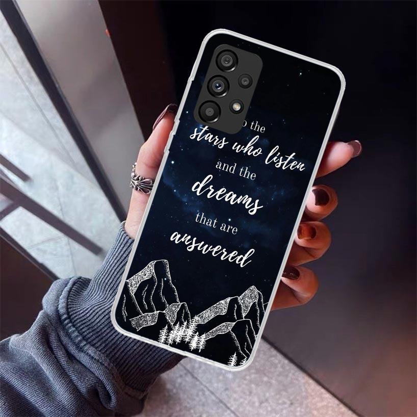 

A Court of Mist Fury Sarah J Maas Phone Case For Samsung Galaxy A17 A16 A15 A14 A13 A57 A56 A55 A54 A53 A37 A36 A35 A34 A33 A26 Samsung A53