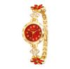 Crystal Rhinestone Bracelet Watches Women Wristwatch Ladies Quartz Watch