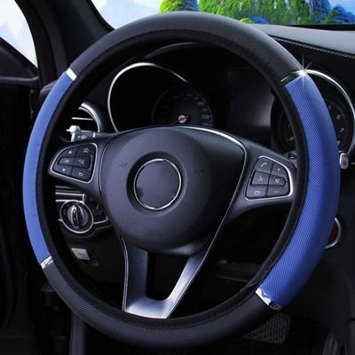 38 cm Auto-Lenkradabdeckung, Auto-Lenkradgeflecht auf der Lenkradabdeckung, Universal-Auto