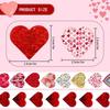 1000Pcs Heart Shaped Love Heart Stickers Paper Self Adhesive Decorative Sticker 2.5cm Cute Gift Sealing Happy Valentine's Day