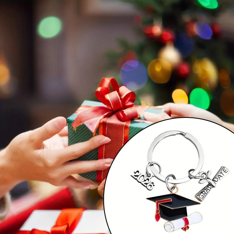 36pcs/12sets 2026 Graduation Keychain Set With Tags & Bags, For HS, College, Nurse Grads, Friends, Backpack Charm