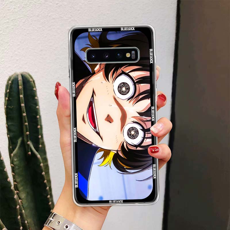 Japan Anime Blue Lock Für Samsung Galaxy Note 20 Ultra 20 10 Pro 9 8 Handyhülle S10E S10 Plus S9 S8 + S7 Edge M21 M32 Abdeckung