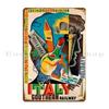 Italy Vintage Travel Poster Metal Sign Wall Mural Cinema Party Club Living Room Printed Tin Sign Poster