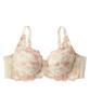 Nissen Full Cup Bra with Japanese Lace Soft White D70 High-Back (Tulip Pattern) (Triumph) (n, FULLRE)