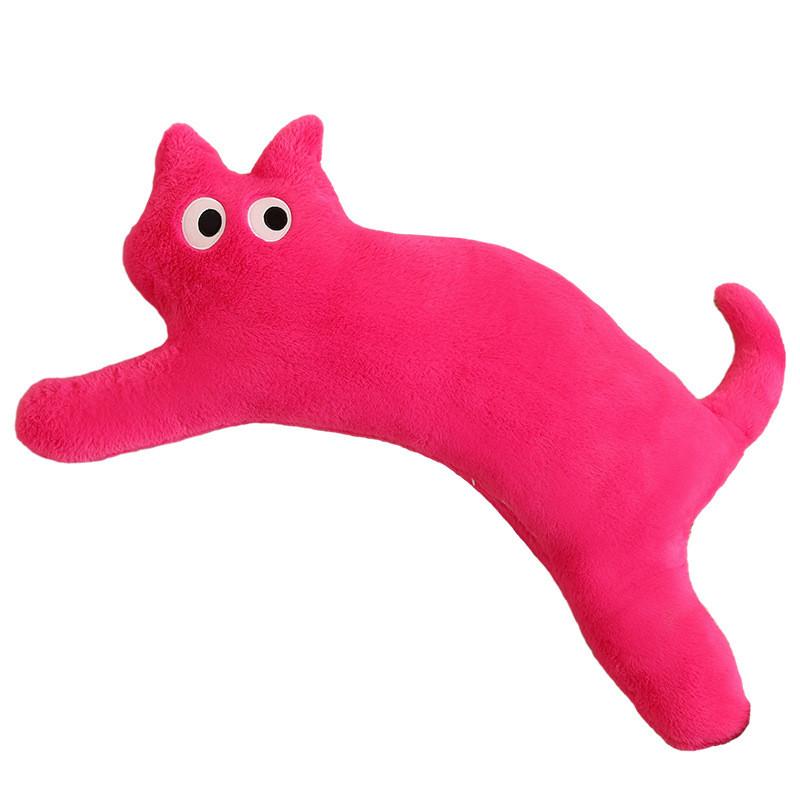 Cat Dopamine Plush Toy Stuffed Animal Pillow Doll Back Cushion 100cm Decoration