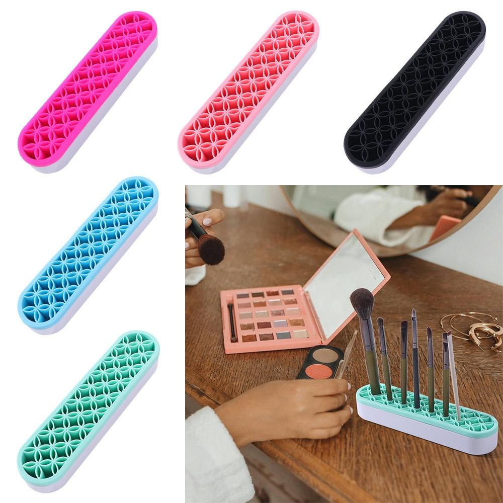 Silicone Structure Makeup Brush Holder DIY Pen Storage Case  Art Supplies