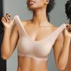Sexy Push Up Bras Latex Women's Underwear Wire Free Female Gather Bralette Seamless Iingerie Ladies Comfort Brassiere
