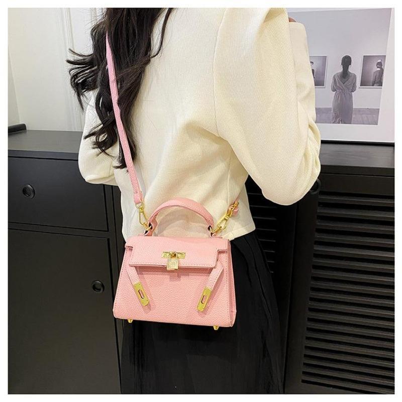 Popular Solid Color Women's Bags Hundred Crossbody Bags Premium Sense Handbags Female