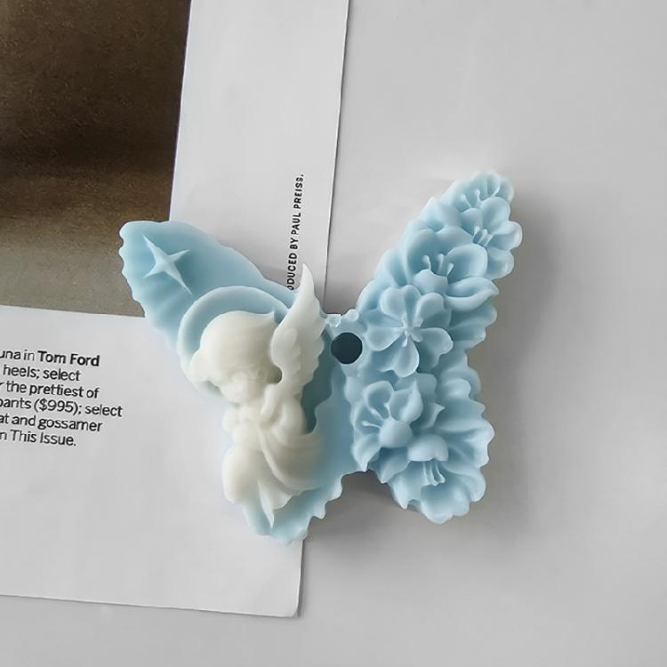 Professional Silicone Mold for Making Stunning Butterfly Aromatherapy Candles
