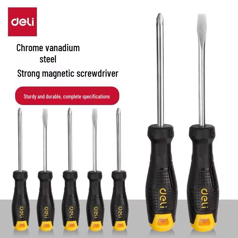 Deli Industrial Grade Magnetic Tip Screwdriver Set