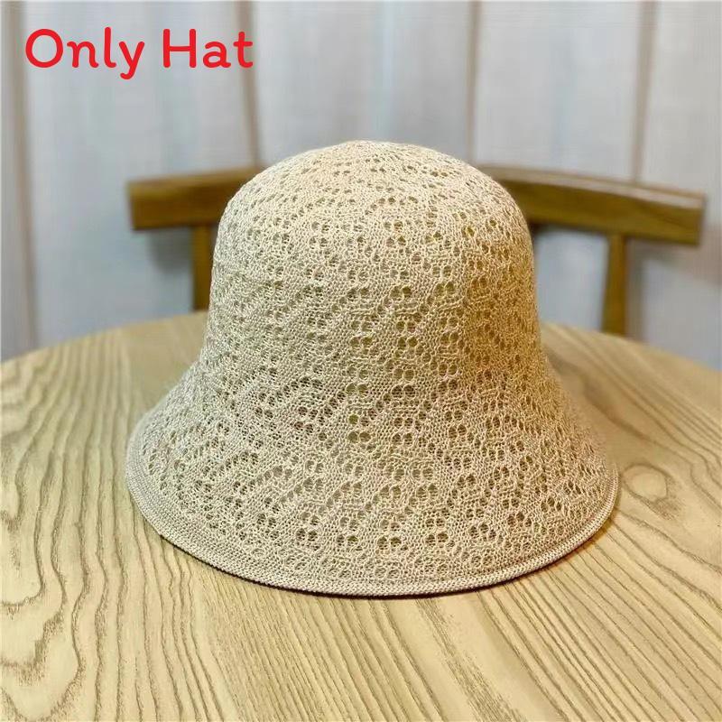 Sun Protection Sunhat For Women Foldable Korean Style Breathable Wide Brim Summer Hat