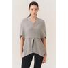 Huit Poncho Zip Up Jumper Htwjp5k09t