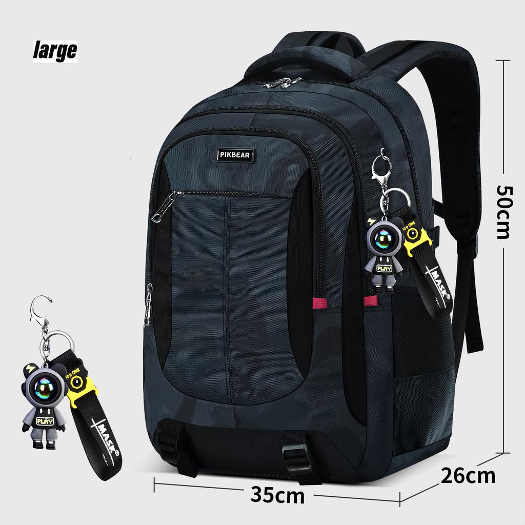 Men Laptops Backpack Teenages Schoolbag Waterproof Backpacks Student School Bags