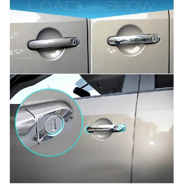 Für Volkswagen VW Touran Caddy T5 Transporter 2003 2004-2015 ABS Chrom Türgriffabdeckung Verkleidungen Aufkleber Auto Styling Zubehör