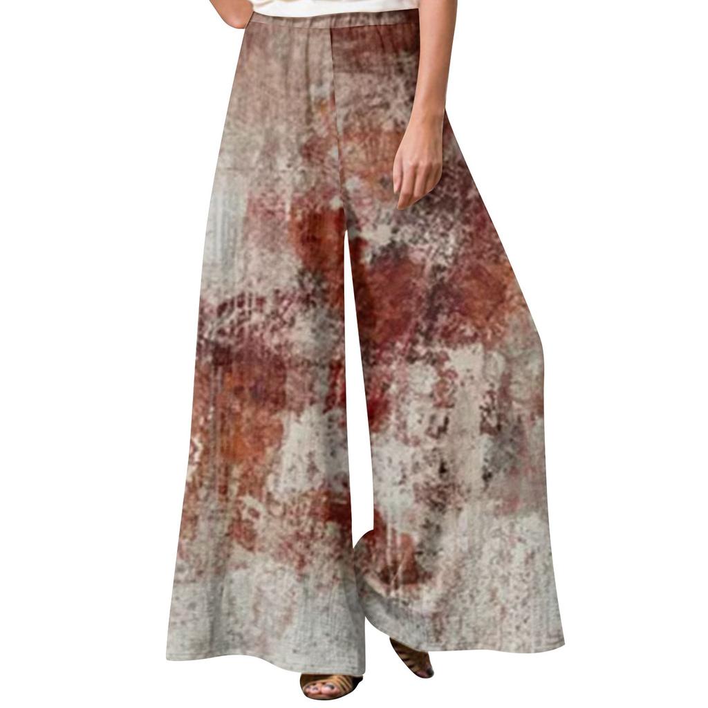 Damen Winter-Jogginghose mit Halloween-Print, Freizeithose aus Fleece, Jogginghose mit weitem Bein und gerader Hose