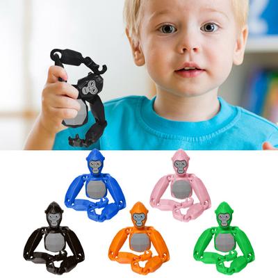 Gorilla Tag lankstomas žaislas vaikams Gorilos figūrėlė su lanksčia ranka Stalo gorilos fidget žaislas Gimtadienio dovana Gorilla Tag gerbėjams