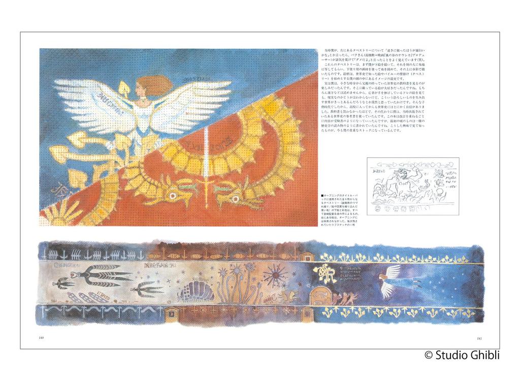 THE ART OF of the Valley of the Wind Hayao Miyazaki Watercolor Collection THE ART Nausicaä (Ghibli Series)