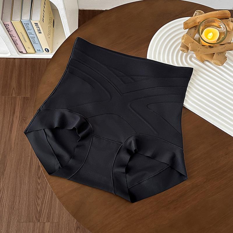 Women's Summer Cross Stitch 2 in 1 Non Mark High Waist Belly Triangle Briefs