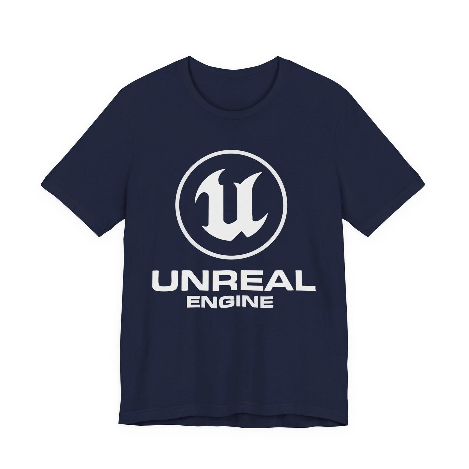Unisex Adult Casual Graphic real Engine Logo Video Game Development... S