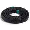 1m/pack PU Leather Braided Cords Colored Thread Flat Leather Rope For DIY Handmade Retro Bracelet Jewelry Making Accessories