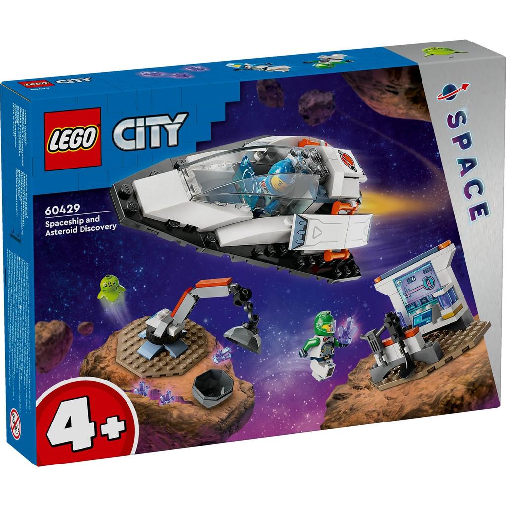 LEGO City Ship and Star Wars Toy Present Birthday Block Educational Christmas Boys Girls Children 4 Years Old 5 Years Old 6 Years Old Space 60429