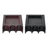 Billiard Pool Cue Holder Against Table Lightweight Practical 3 Slot for Game