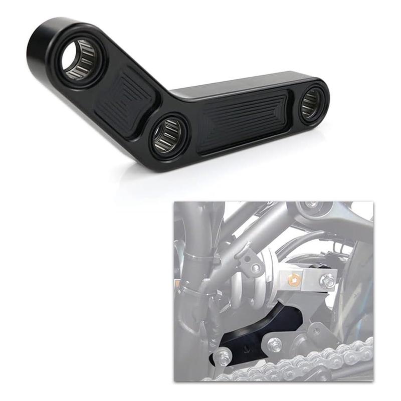 Motorcycle Rear Suspension Cushion Connecting For YAMAHA MT07 FZ07 2014- XSR700 YZF R7 Lowering Links Kit Replacement Black-