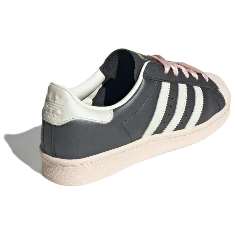 adidas Superstar 82 Black Pink Ribbon Laces W - ID1423