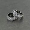 European and American Street Style Full Diamond Ring, Niche Design, Hip-Hop Fashion, Unique Single Finger Ring, Hand Jewelry