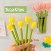 Moisture-proof Tulip Magnetic Sealing Clip Plastic Bag Sealing Strips  Kitchens Accessories